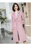 Fongt And Winter New Japanese And Korean Explosion Single Thick Hairs This Female Coat Wish Multi-Colored And Long Coat