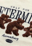 Teddy Embroidered Knitted