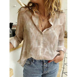 Casual Long Sleeve Chiffon