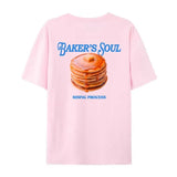 Pancake Printed Graphic Tee-Outfit