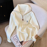 Fongt Korea Autumn Sweater Women's Cardigan Tide 2025 New Women's Fashion Thin V-Neck Knitted Coat