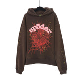 Brand Sp5der 55555 Star Printed Hoodie Pantsuit Suit For Men And Women-Outfit