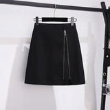 Autumn Winter Warm Korean Sweet 2 Pieces Sets For Women Knitted Pullover Long Sleeve Sweater And Black Shorts Skirts