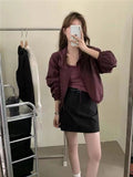 Short Sun Protective Clothing Female Thin Money 2024 Summer New Small Casual Versatile Loose Thin Sun Protective Clothing Coat-Outfit