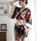 Sexually Lingerie Role-Playing Japanese-Style Garribage Extremely Tempting Passion Bow With Uniform Set