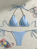 2024 New Board Terry Cloth Pearl String Sexy Small Fresh