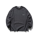 Fongt Heavy Striped Letter Embroidered Edstle Men And Women Loose Striped Round Collar Design Blouse