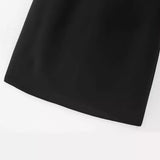 New Spring Bow Knot Decorated With Hollowed-Out Slim Short Dress-Outfit