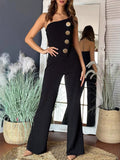 Fongt Creative Summer Fresh Fresh Fresh Sweet Women's Spandex Jumpsuit Lady's Jumpsuit