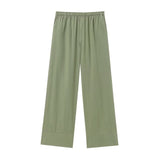 Fongt Explosive Women's Texture Double Thai And Outerwear Trousers Set