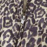 Fongt Winter New Round Neck Zipper Twin Cotton Warm Large Pocket Thin Cotton Jacket