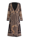 French High-End Windwear Women 2025 Summer New V-Neck Nail Bead Print Long-Sleeved High-End Blazer