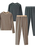 Fongt Women's INS Explosion Fashion Stylish Stable Stile Stile Slams Printed Pants Set