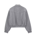 New Soft Loose Pilot Jacket 3046272-Outfit