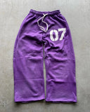 Fongt Trend Street Loose Sweatwear Suit Men And Women's Hip-Hop Sports Zipper Hoodie Trousers Set