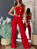 Fongt Creative Summer Fresh Fresh Fresh Sweet Women's Spandex Jumpsuit Lady's Jumpsuit