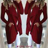 Fashion Solid Color Polo Collar Slim Fit