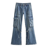 New Style Middle Waist Fashionable Jeans 8197267-Outfit