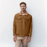 Fongt And Winter Men's Jacket With Velvet Cotton Work Clothes Casual Jacket Jacket