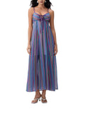 Long Sling Print Dress Women Fashion