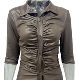 Fongt Women's Clothing 2023 Autumn And Winter 2023 New Single-Dlock Repair Commuting