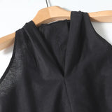 New Literary And Art Vintage French Elegant Design V-Collar Shoulder Dress-Outfit