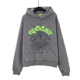 Tide Card Prints Letters, Cobwebs, Personality, Hip-Hop Couples, Hooded Sweaters, Casual Sweaters, Sports Sets.-Outfit
