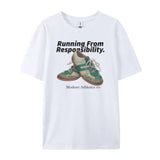 Running From Responsibility Graphic T-Shirt-Outfit