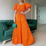 Sleeve Women Party Maxi