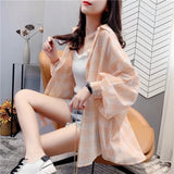 Fongt Spring And Autumn Korean Version Of The New Thin Long-Sleeved Outer Shirt Women's Gas Protection Coat Hong Kong