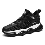 Sneakers Outdoor Breathable Running Shoes High Quality Walking Cushioning Chunky Shoes Comfortable No-slip Jogging