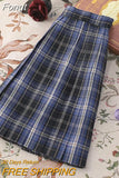Sweet Bow Jk Plaid Skirt Women Fashion High Waist Adjust Button Girls Pleated Skirt Summer Preppy Style Sexy Mini