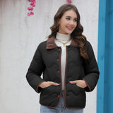 New Cotton Clothes Ins Light Cotton Padded Jacket 2024 Spring And Autumn Fashion Women's Small Fragrant Wind Coat-Outfit
