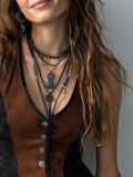 Fongt And Winter New Original Design Temperament Commuting Slim Thin Buckle Coat Sleeveless Outer Vest