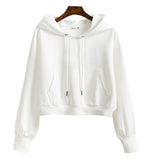 Sweatshirt Colorful Mushroom Print Hooded Casual
