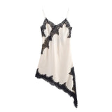 Fongt Homemade New Women's Clothing Series Lace Asymmetric Dress 5919200