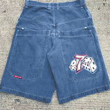 Shorts Y2K Hip Hop 2023 Original Gothic Pocket Baggy Jeans Shorts Man-Outfit