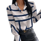 Collar Long Sleeve Office Lady