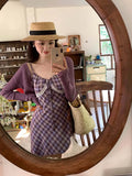 Fongt Xixi 2025 Spring New Korean Version Of Temperament Long-Sleeved Knitted Cardigan Women Sunscreen Shawl Women 25229