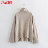 winter 2020 women oversized thick warm sweater knitted pullover sweater turtleneck high quality jumper