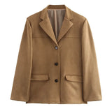 Fongt Women's Explosion Vintage Vintage Jacket Jacket