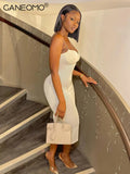 Bodycon Sexy Prom Midi Dress for