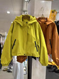 This Year's Popular Storm Jacket Female 2024 Spring And Autumn New Small Casual Style Jacket-Outfit