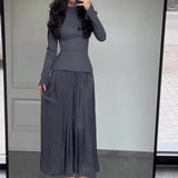 Fongt Autumn New Explosion Fashion Matchmaking Tie With Dressing Dress