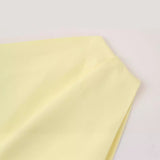New Spring Style Pleated Asymmetrically Trimmed Solid Color Blouse 0085330-Outfit