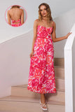 Fongt Summer New Royal Sister Wind With Beautiful Back French Low-Cut Sling Dress 23069-1-Outfit