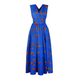 African Wear Printed Multi-wear Sexy Lace-up