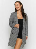 Fongt Fashion Thousand Bird Lattice Jacket