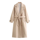 Fongt Homemade New Women's Classic Fashion With Belt And Hairy
