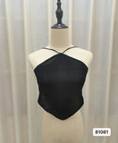 Fongt Girls Hanging Neck Sexy Small Sling Vest Women Wearing Summer Beauty Back Pure Desire Inside A Short